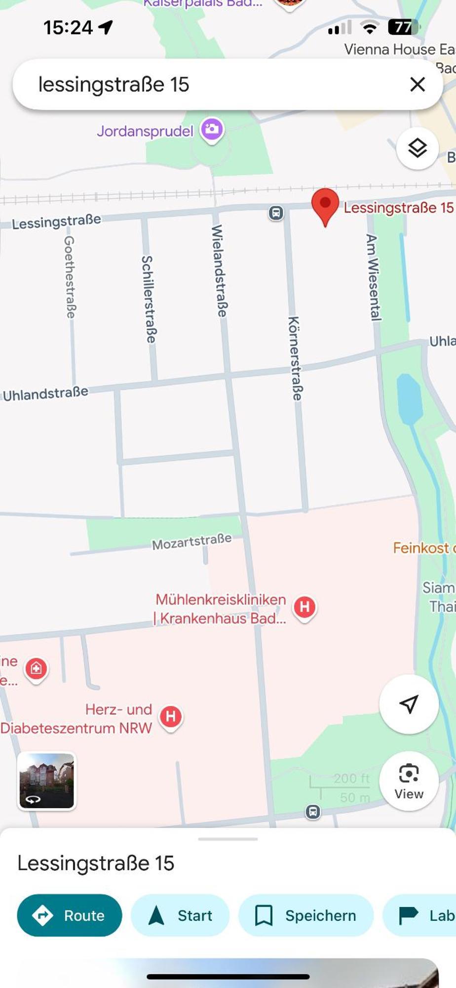 Apartment Am Kurpark Bad Oeynhausen Eksteriør bilde